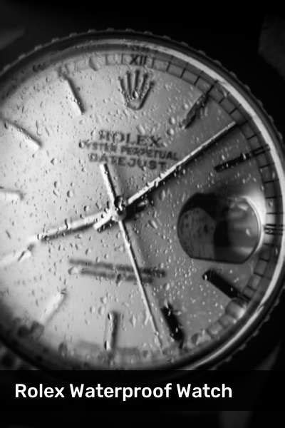 prestige rolex waterproof watch